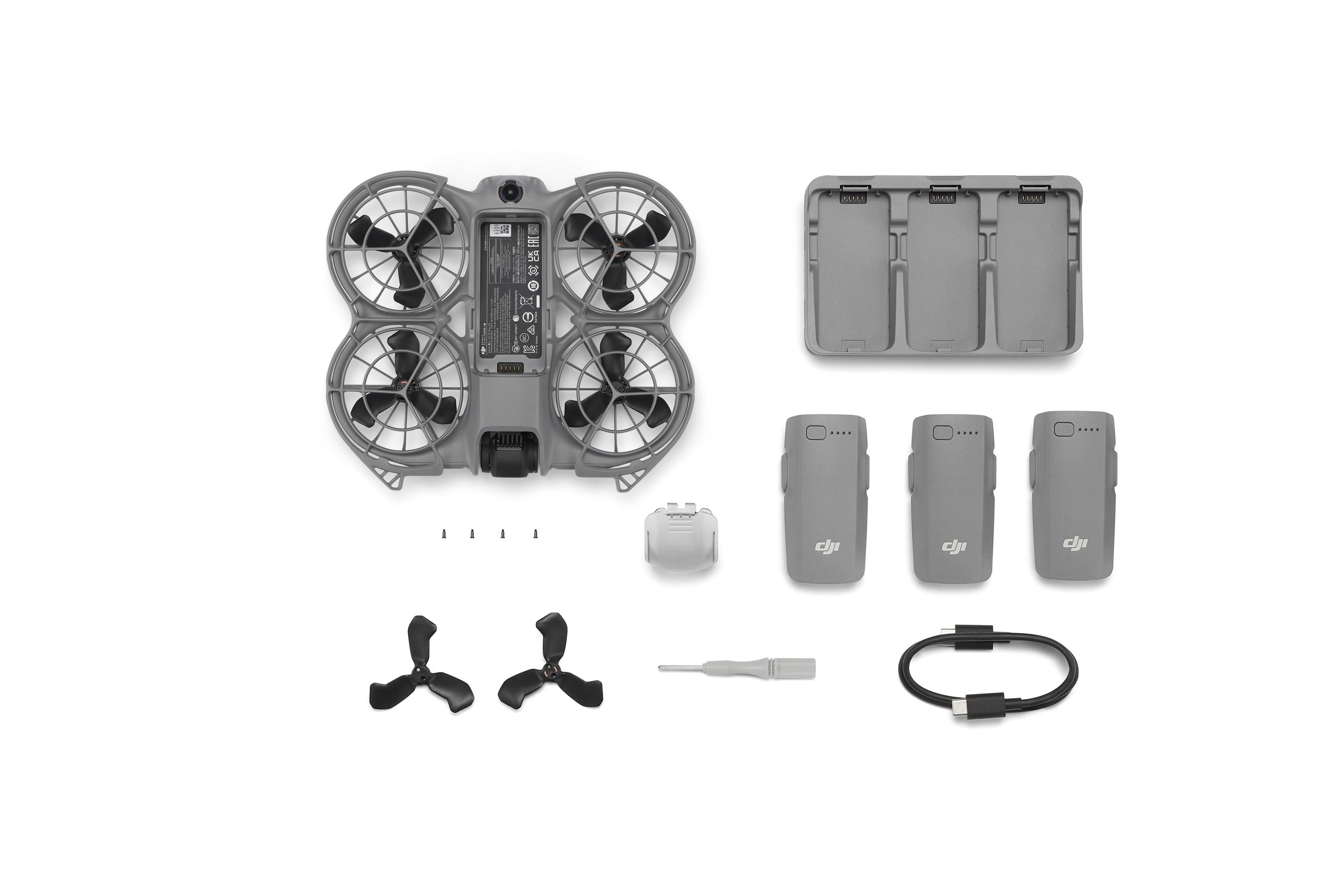 Batch 1 drone variant image | DJI Neo 2 | Fly More Combo (Drone Only) | SKU 24131736