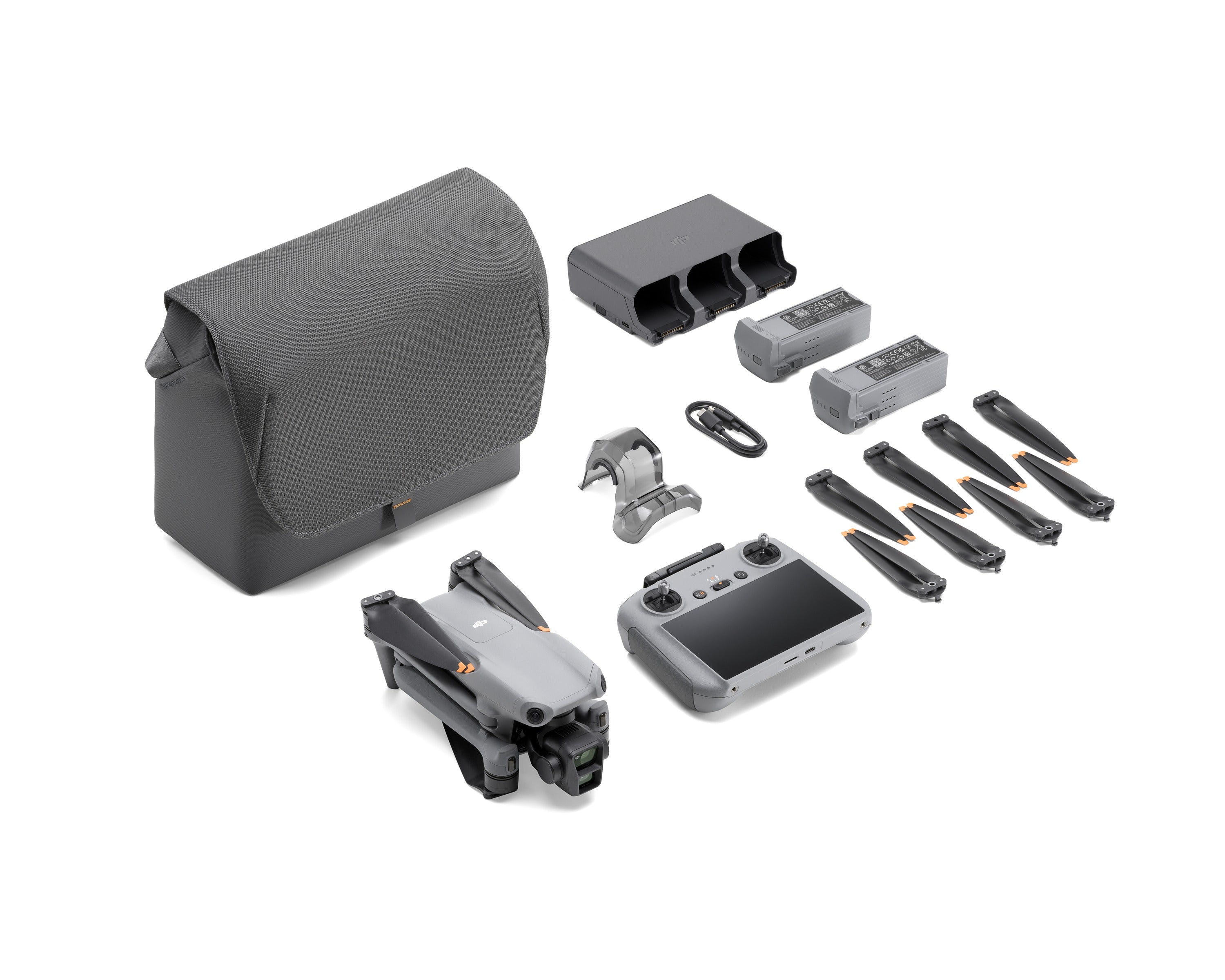 Batch 1 drone variant image | DJI Air 3 | Fly More Combo (DJI RC 2) | SKU 65964731