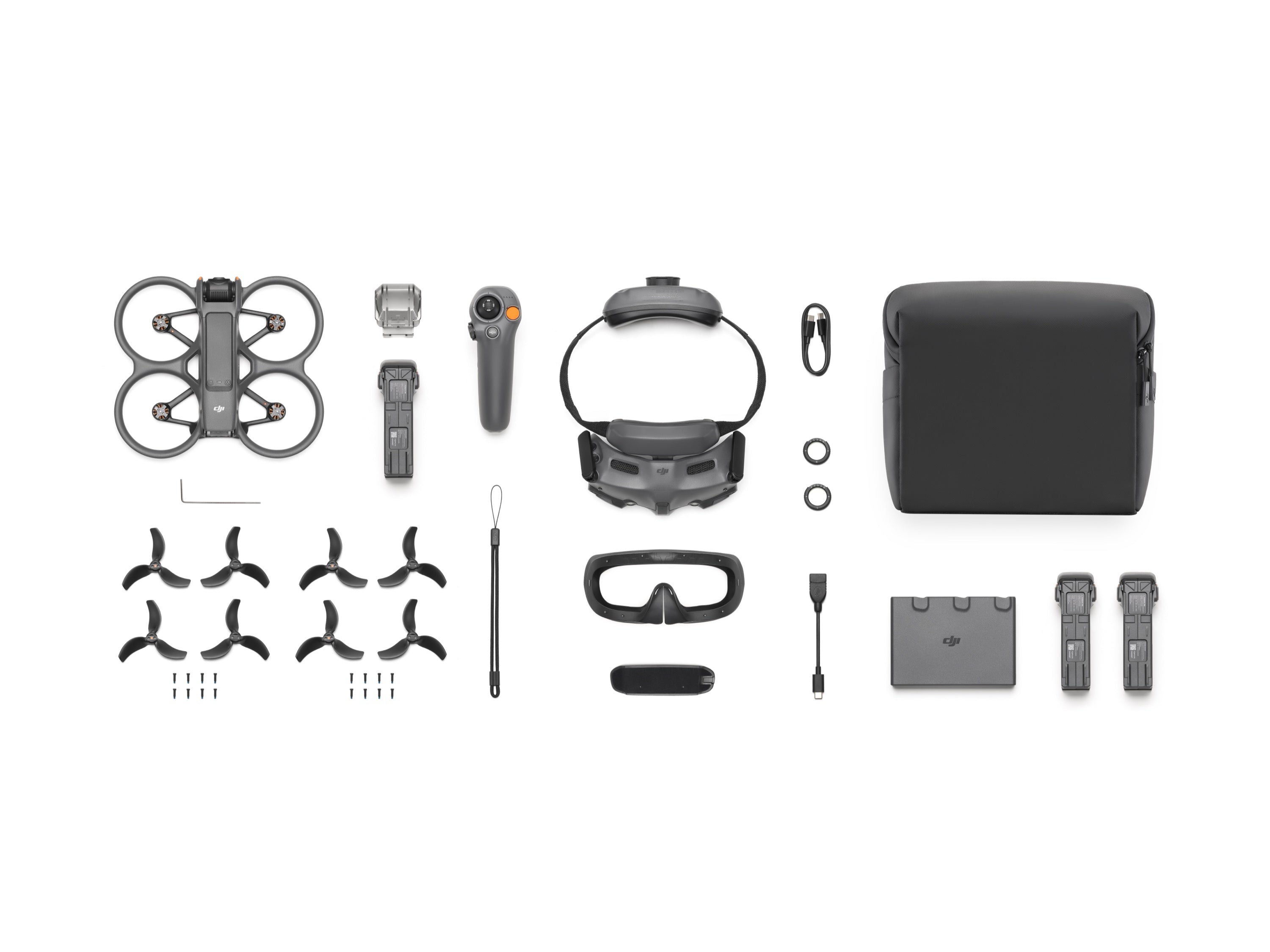 DJI Avata 2 - Fly More Combo (Three Batteries)